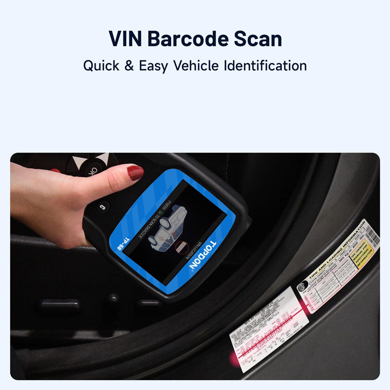 TP58 | TP58 Advanced TPMS Tool with OBDII, Wi-Fi, 5 Year Updates | TOPDON