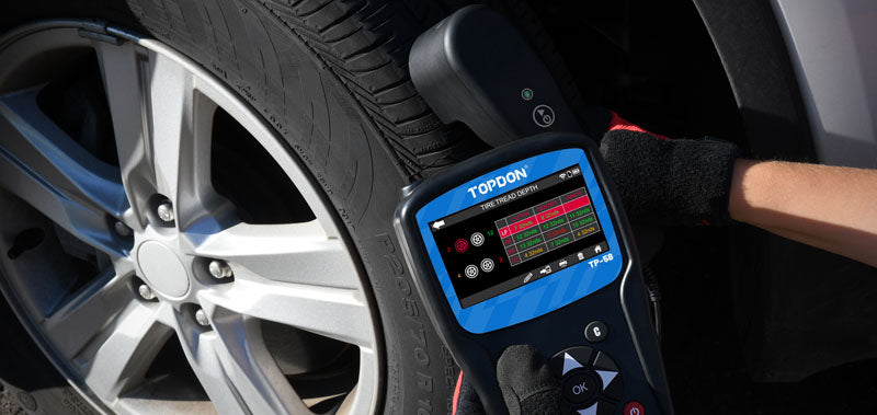 TP58 | TP58 Advanced TPMS Tool with OBDII, Wi-Fi, 5 Year Updates | TOPDON