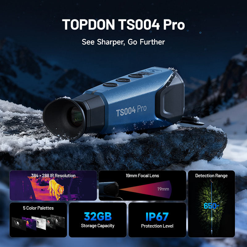 TS004PRO | 19mm Thermal Monocular | TOPDON
