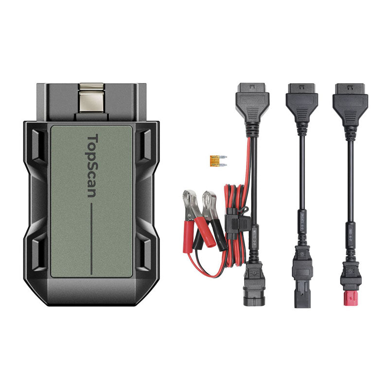 TSMDUCATI | TopScan Moto with Ducati Cable Kit Ducati Motorcycle Diagnostic Tool | TOPDON