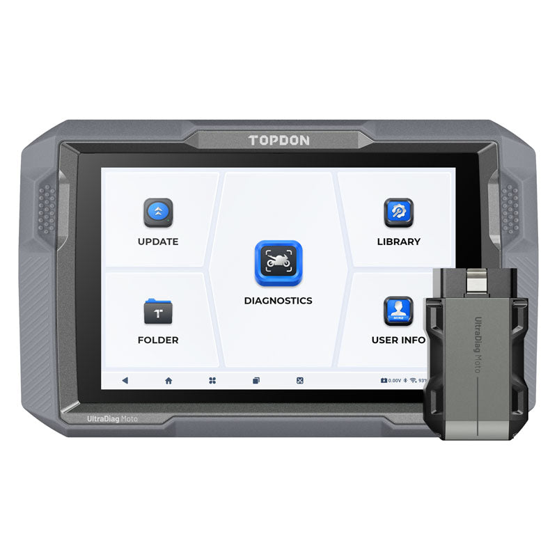 UDMOTO | UltraDiag Moto 8-inch Wireless Motorcycle Diagnostic Tool | TOPDON