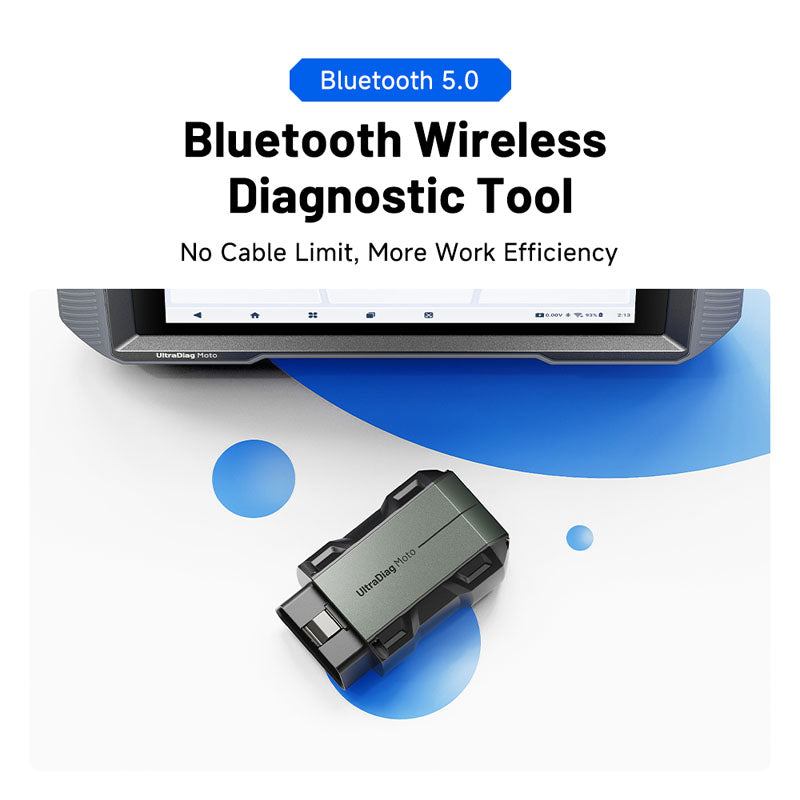 UDMOTO | UltraDiag Moto 8-inch Wireless Motorcycle Diagnostic Tool | TOPDON
