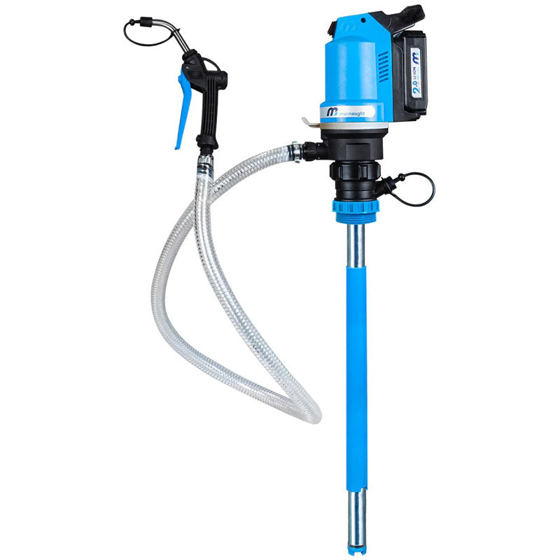 Macnaught BOP205 Battery Powered Pump Starter Kit for DEF, Oil, ATF or Coolants (BP205S-DUNU)