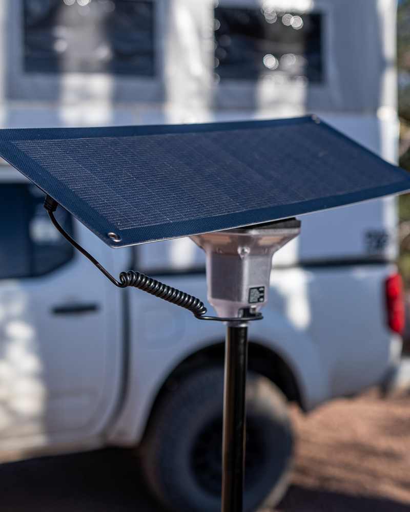 20 Watt Portable Solar Panel w/ LightRanger Receiver | SP20WR | Devos Outdoors