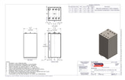 200 Gallon Steel Double Wall Tank Drawing