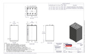 250 Gallon Steel Double Wall Tank Drawing
