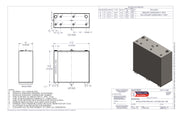 400 Gallon Steel Double Wall Tank Drawing