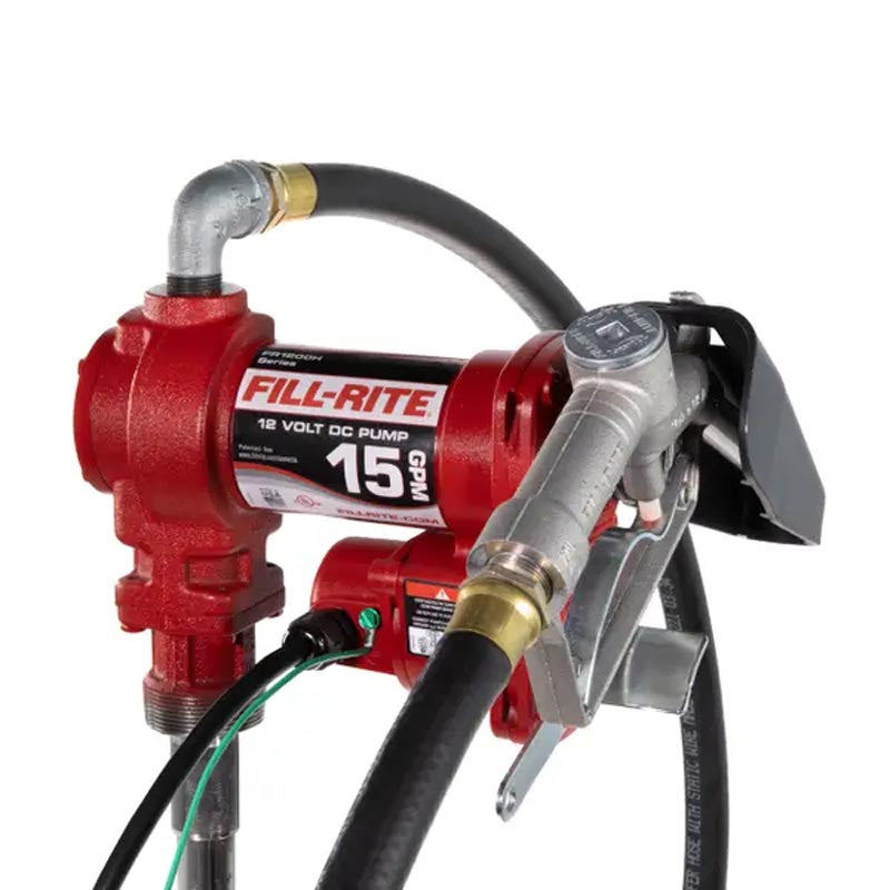 Fill-Rite 12 Volt DC Pump with Hose and Manual Nozzle - FR1210H