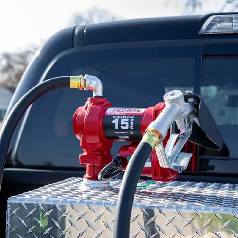 Fill-Rite 12 Volt DC Pump with Hose and Manual Nozzle - FR1210H