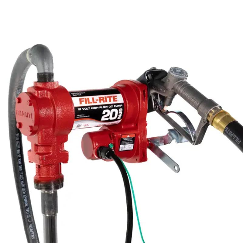 Fill-Rite 112V DC 20GPM Fuel Transfer Pump with Nozzle - FR4210H