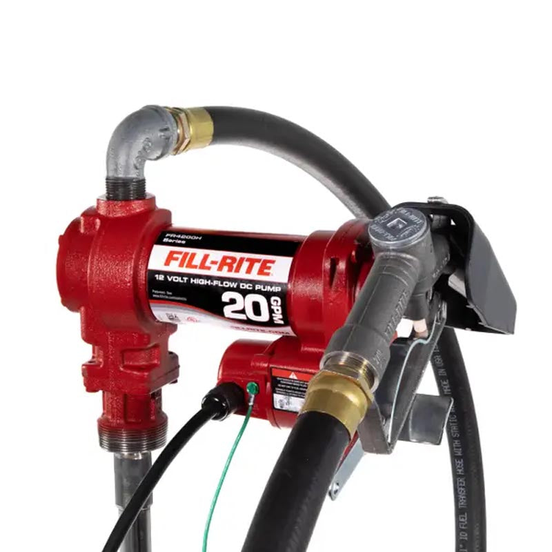 Fill-Rite 112V DC 20GPM Fuel Transfer Pump with Nozzle - FR4210H