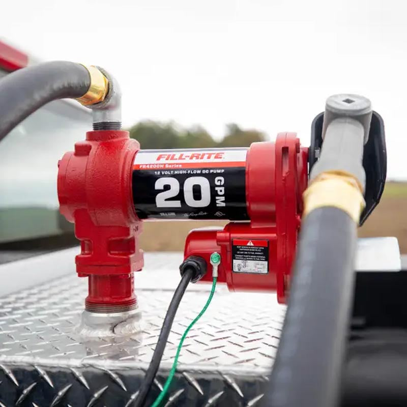 Fill-Rite 112V DC 20GPM Fuel Transfer Pump with Nozzle - FR4210H