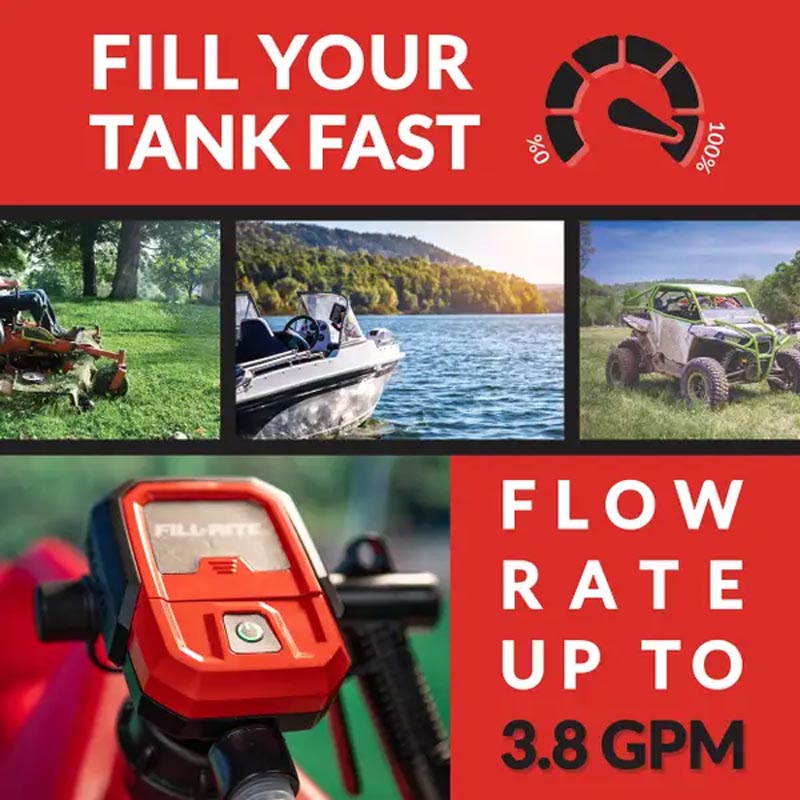 Fill-Rite Battery-Powered Transfer Pump w/Auto-Stop - FRBPA