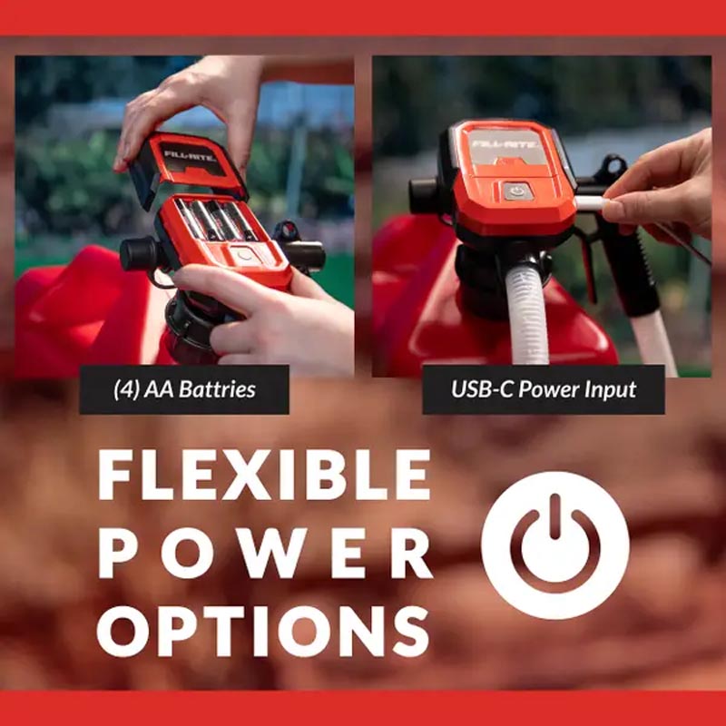 Fill-Rite Battery-Powered Transfer Pump w/Auto-Stop - FRBPA