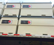 Double Walled FuelCube with Fuel Gauge Stacked 2 high