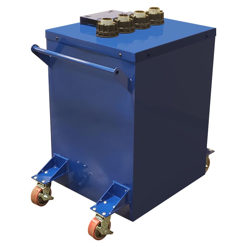 Hybrid Double Wall Steel Tank on Casters