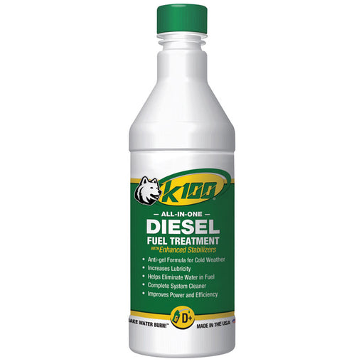 K100 Fuel Treatment, Diesel, 32oz, 12 Bottles