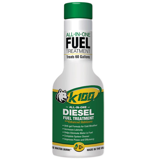 K100 Fuel Treatment, Diesel, 8oz, 12 Bottles