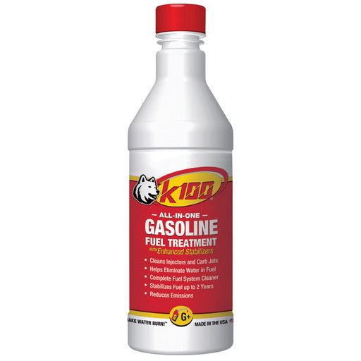 K100 Fuel Treatment, Gas, 32oz, 12 Bottles