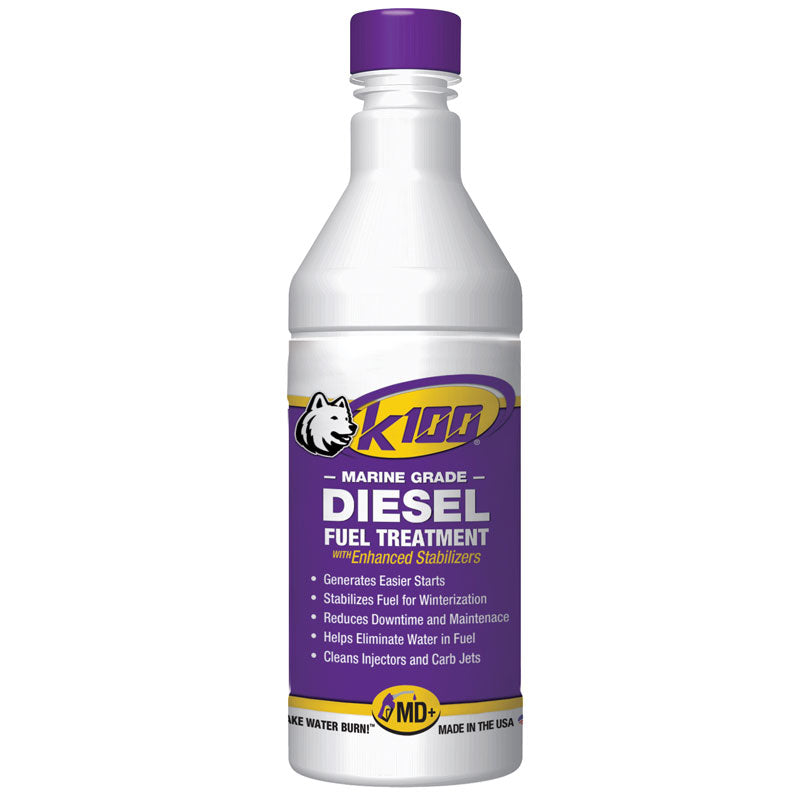 K100 Fuel Treatment, Marine Diesel, 32oz, 12 Bottles