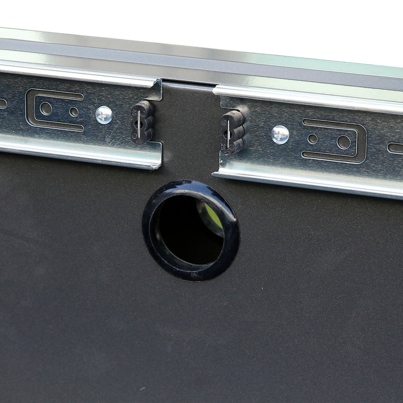 Montezuma MPMC36MGT6 |   Pro Series 36" Mechanics Cart in Metallic Gray, Blue Trim