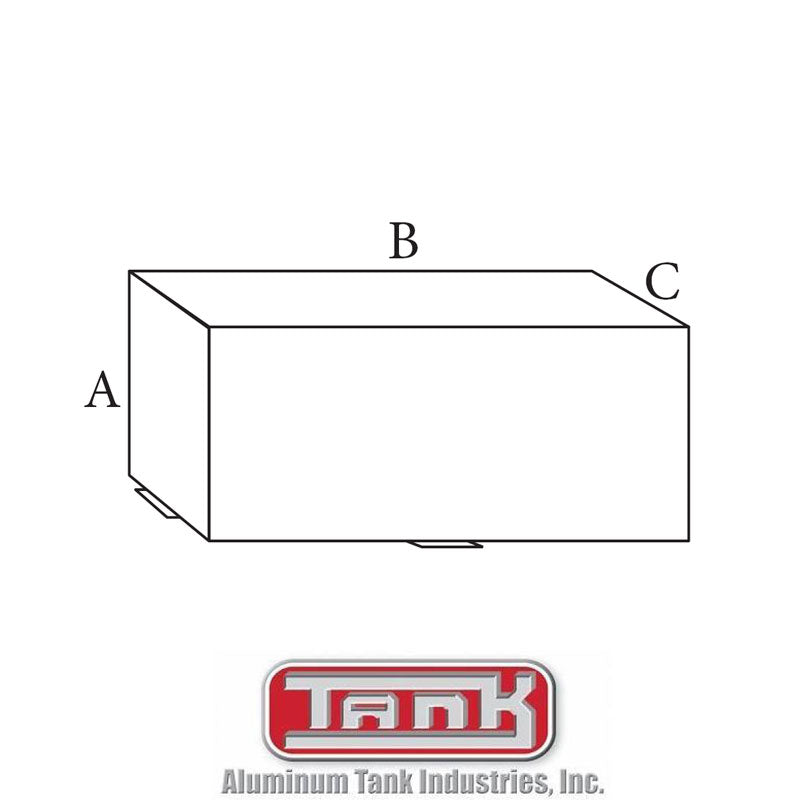 Rectangular Tank Symbol 62 Gallon Rectangular Refueling Tank | DOT Approved | ATI TTR65 ...