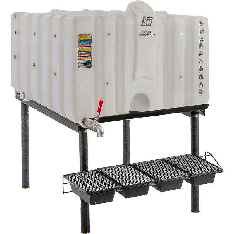 120 Gallon Cubetainer Gravity Feed System | SCT120-1