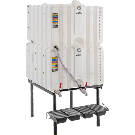 120/120 Gallon Cubetainer Gravity Feed System | SCT120-2