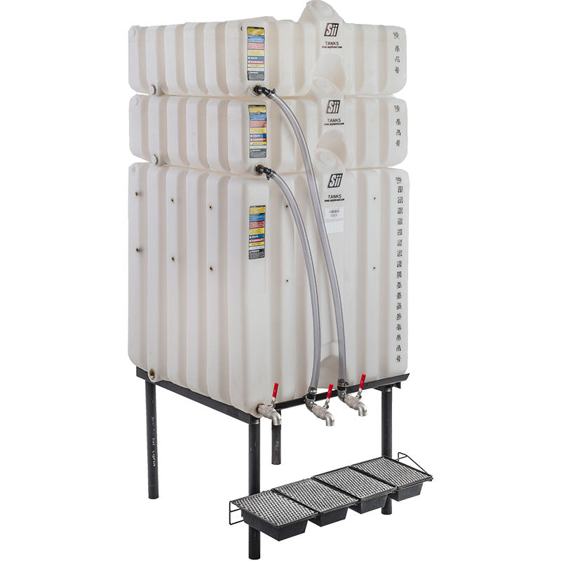 180/60/60 Gallon Cubetainer Gravity Feed System | SCT60-60-180