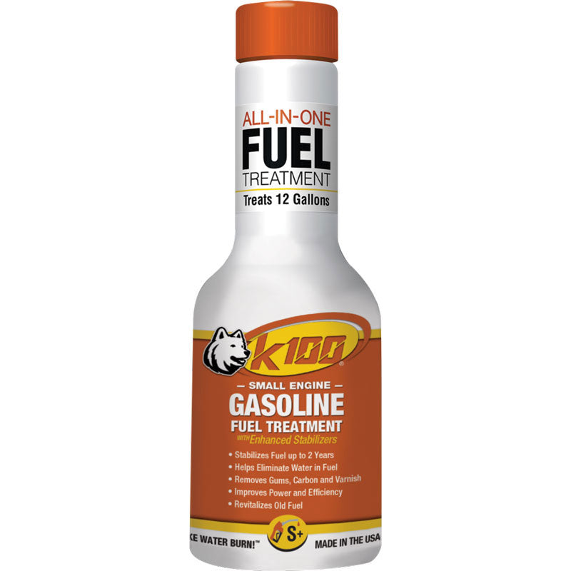 K100 Fuel Treatment, Small Engine, 8oz, 12 Bottles