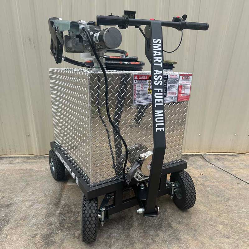 Smart Ass Fuel Mule Gas Caddy Aviation Edition | 50 Gallon All Terrain | 810005A