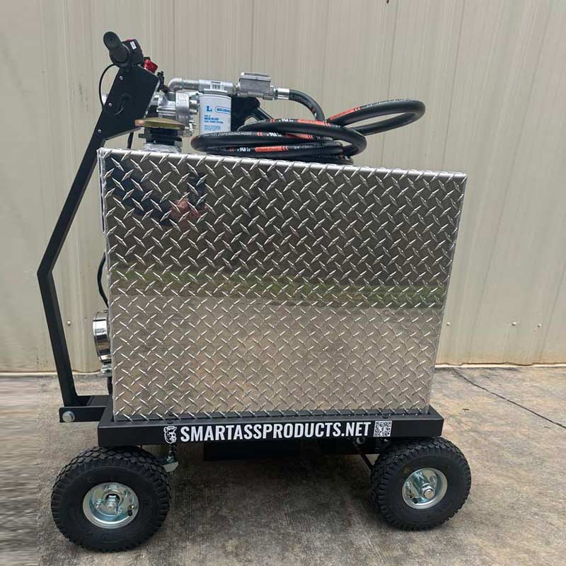 Smart Ass Fuel Mule Gas Caddy Aviation Edition | 50 Gallon All Terrain | 810005A