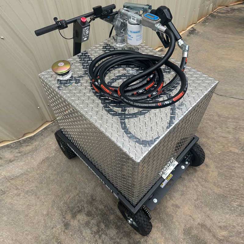 Smart Ass Fuel Mule Gas Caddy Aviation Edition | 50 Gallon All Terrain | 810005A
