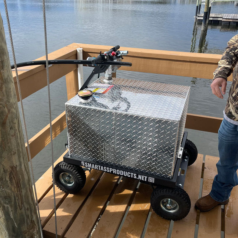 Smart Ass Fuel Mule Gas Caddy | 50 Gallon All Terrain | 810001A