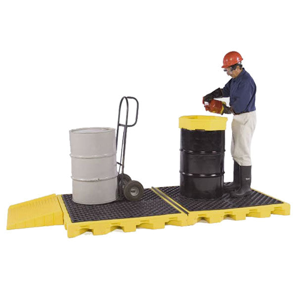 Ultra-Spill Loading Ramp for 2 Drum Spill Deck
