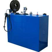 280 gallon steel tank with pump