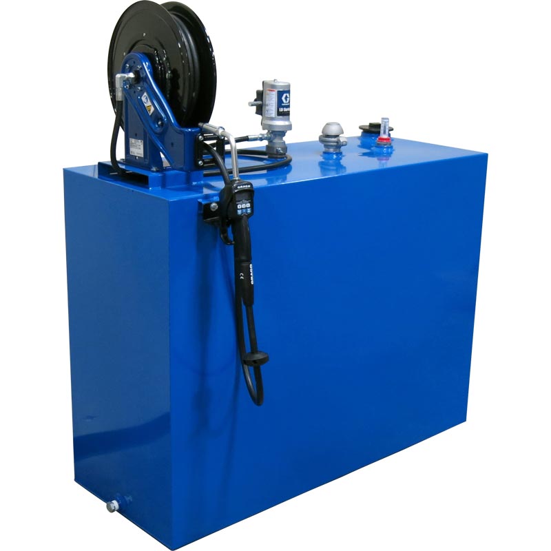 steel oil tank with pump package