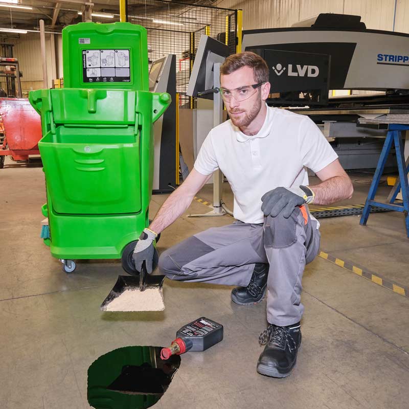 Fibercan+ Absorbent Refill Bag, 20 Lbs | Toucan Absorbent Recycling System | SRI