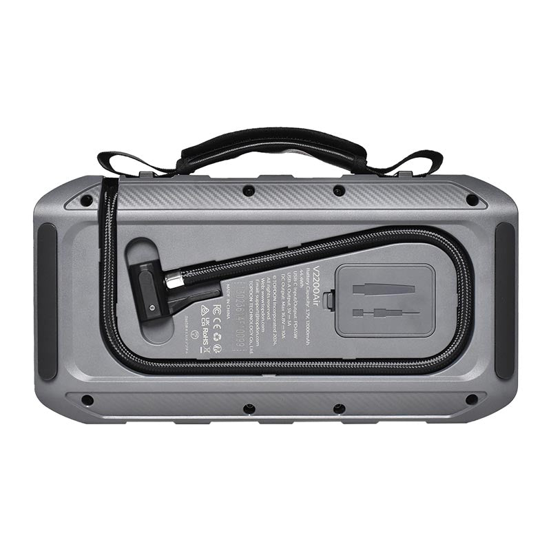 V2200 Air | 2-in-1 2200 Peak Amp Jump Starter & Tire Inflator | TOPDON