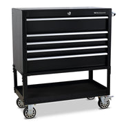 Montezuma service cart with drawers and casters