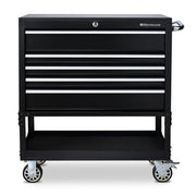 Montezuma service cart with drawers and casters