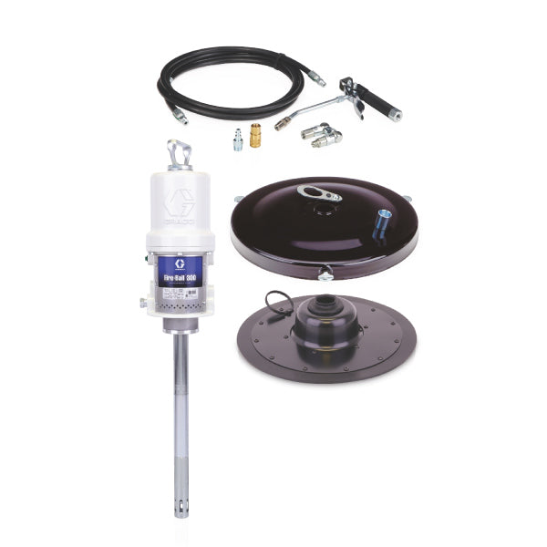 Graco 222069 | Fire-Ball 300 Series - 25 / 50 Lb 50:1 Grease Package (Pro-Shot Portable Pail Dispenser)