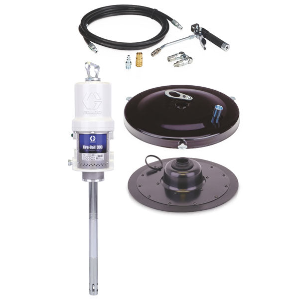 Graco 245694 | Fire-Ball 300 Series - 25 / 50 Lb 50:1 Grease Package (Accu-Shot Portable Pail Dispenser)
