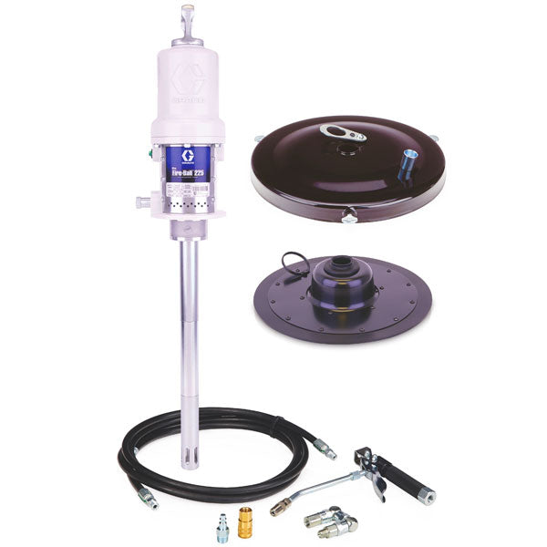 Graco 246910 | Mini Fire-Ball 225 Series - 35 Lb / 50 Lb Grease Package (Portable Pail Dispenser)