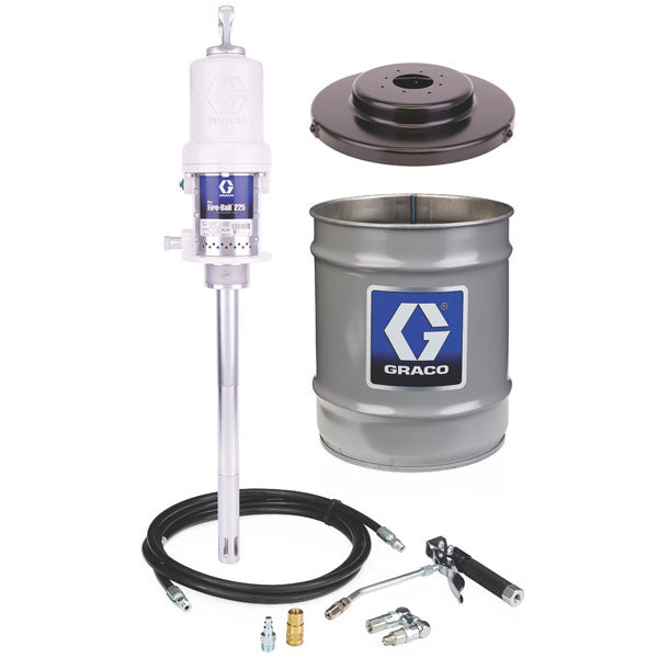 Graco 246911 | Mini Fire-Ball 225 Series - 35 Lb / 50 Lb Grease Package (Stationary Pail Dispenser)