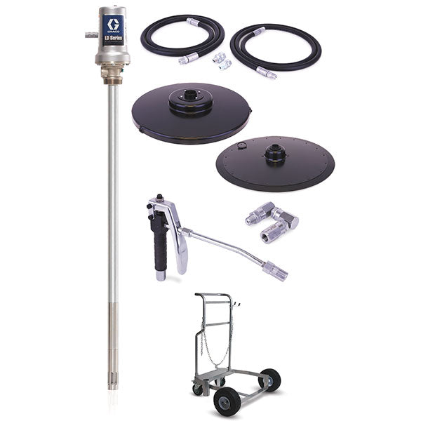 Graco 24J054 | LD Series 50:1 - 400 Lb Grease Package (Mobile Cart)