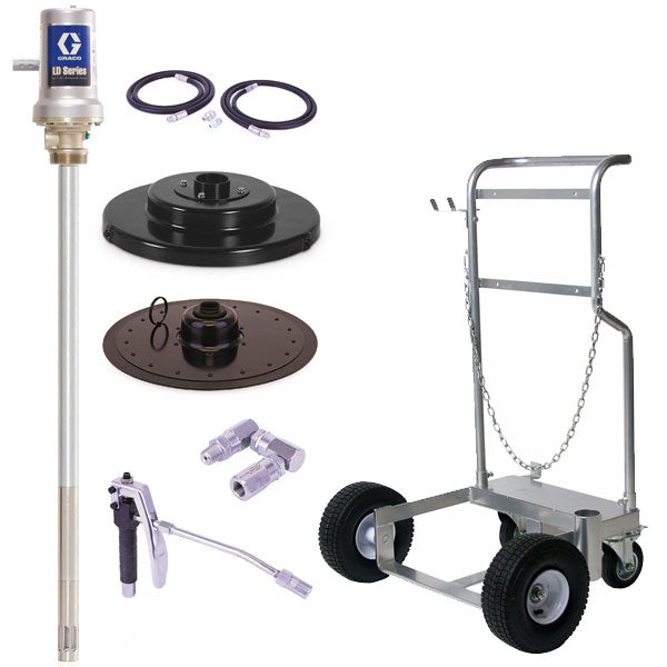 Graco 24J048 | LD Series 50:1 - 120 Lb Grease Package (Mobile Cart)