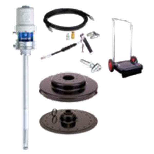 Graco 26C186 | Fire-Ball 300 Series - 120 Lb 50:1 Grease Package (Mobile Cart, Pro-Shot Meter Extension)