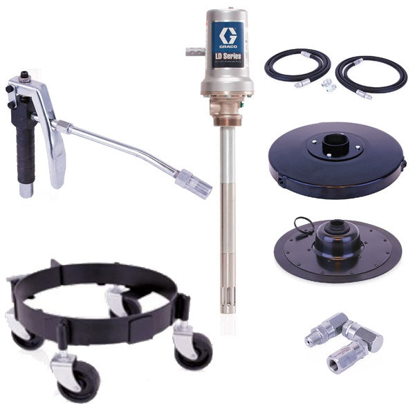 Graco 25C549 | LD Series 50:1 - 35 Lb Grease Package (Mobile Base)