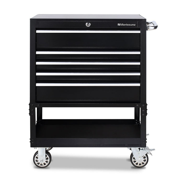 Montezuma BK3005UC | 30 in. 5-Drawer Utility Cart